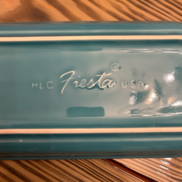 HLC Fiestaware USA ring handle mug set/ Fiestaware bread plate tray - Picture 7 of 11